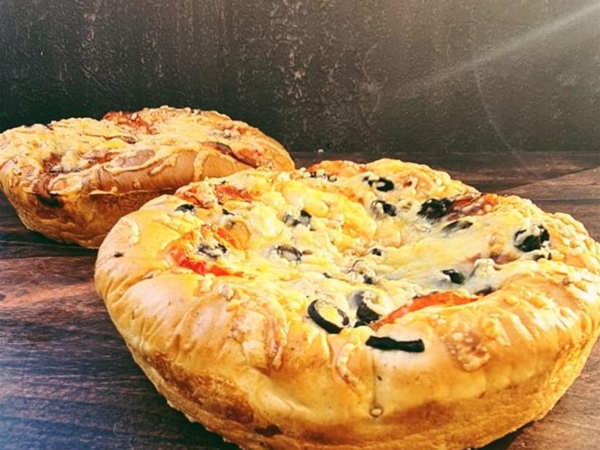 Foccacia tomaat olijf