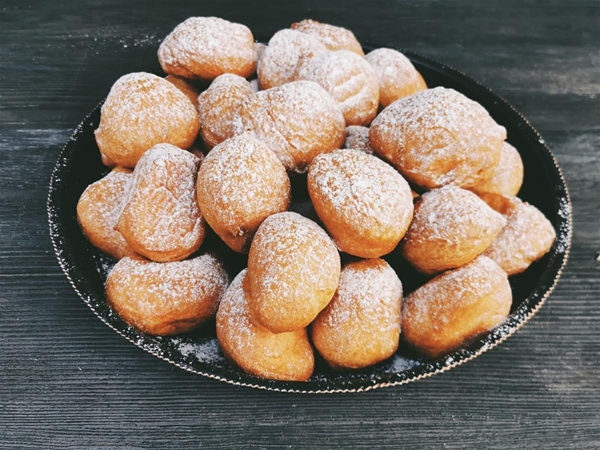 Oliebol effe