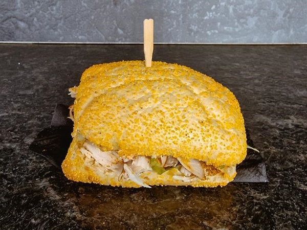 Italiaanse ciabatta kip