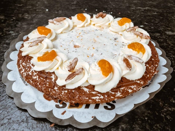 Sinasappel Room vlaai